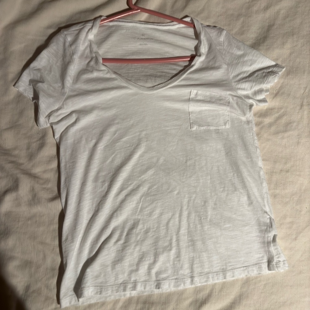 Brand new Caslon white tee